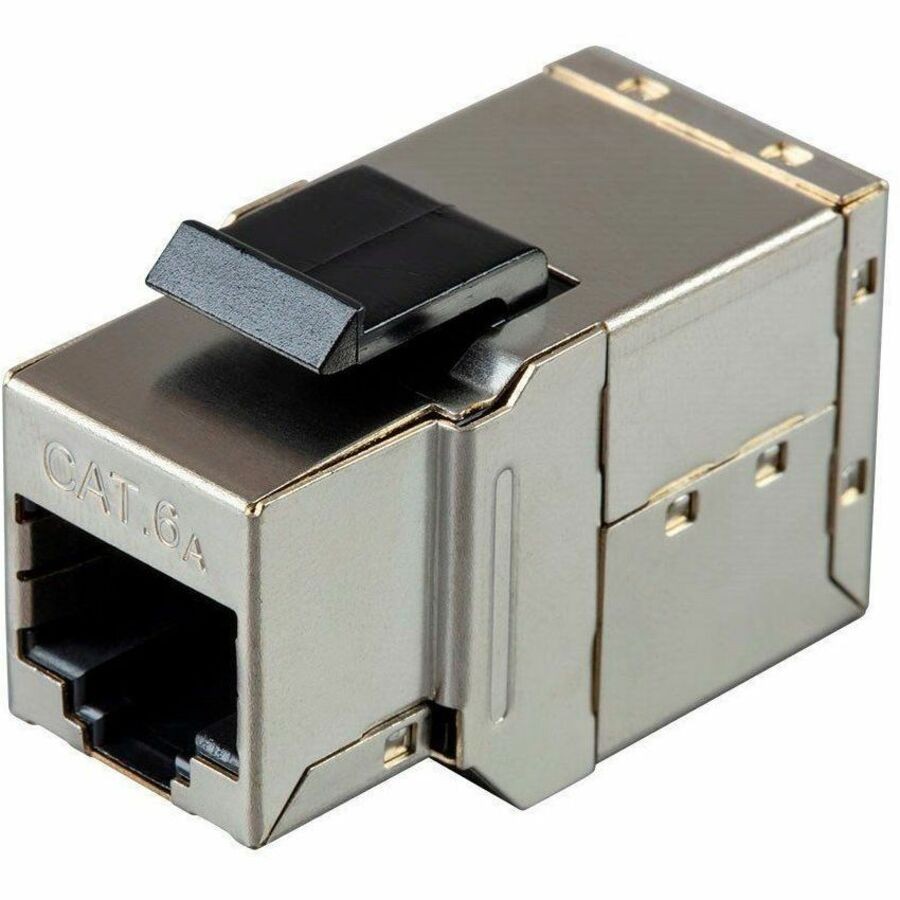 Monoprice 8P8C RJ45 Cat6a Shielded Inline Coupler Type Keystone Jack