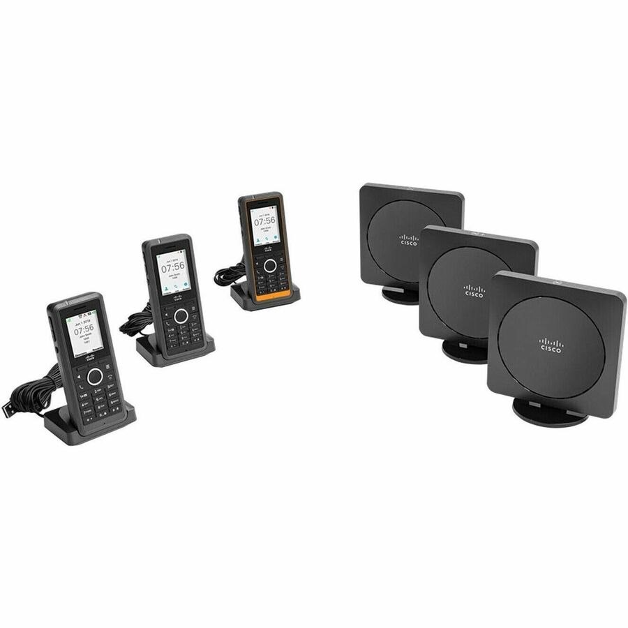 Cisco 6823 IP-Telefon - Schnurlos - Schnurgebunden - DECT - Wandmontierbar