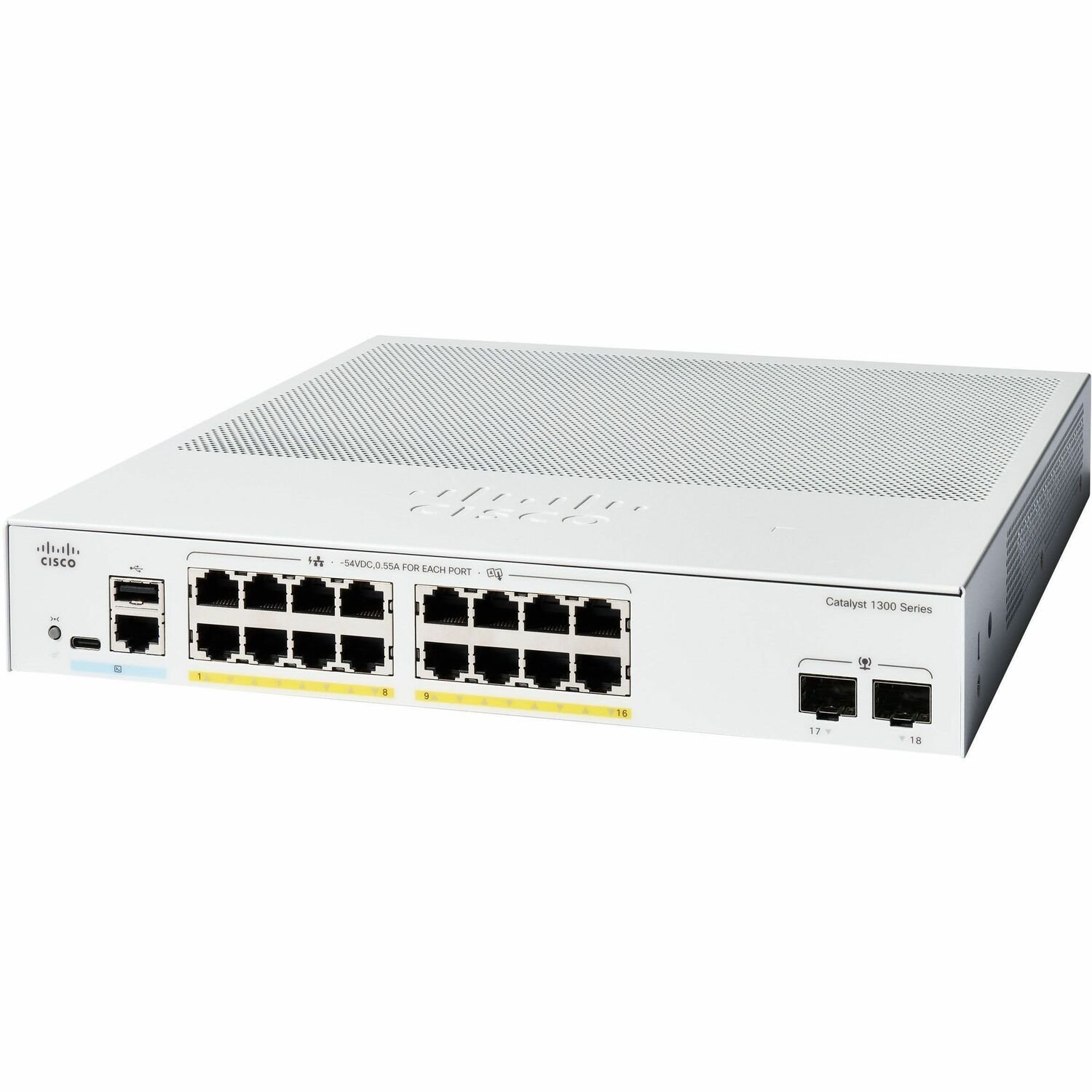 Cisco Catalyst C1300-16FP-2G Ethernet Switch