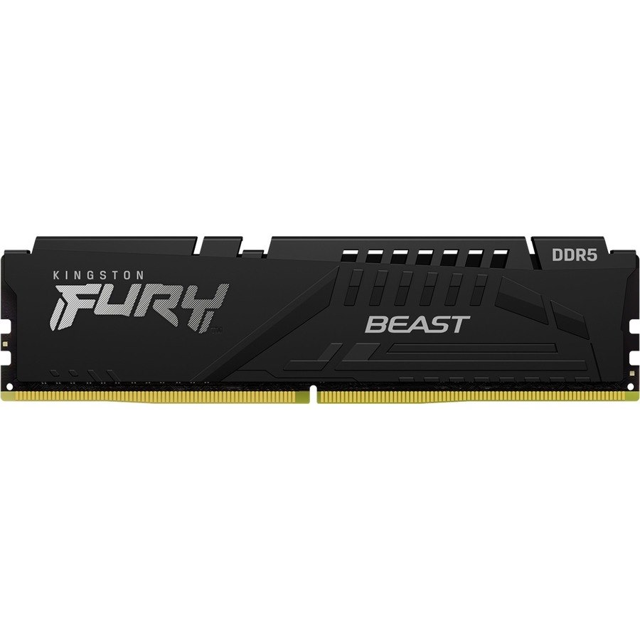 Kingston FURY Beast RAM Module for Motherboard - 32 GB - DDR5-6000/PC5-48000 DDR5 SDRAM - 6000 MHz Single-rank Memory - CL36 - 1.35 V