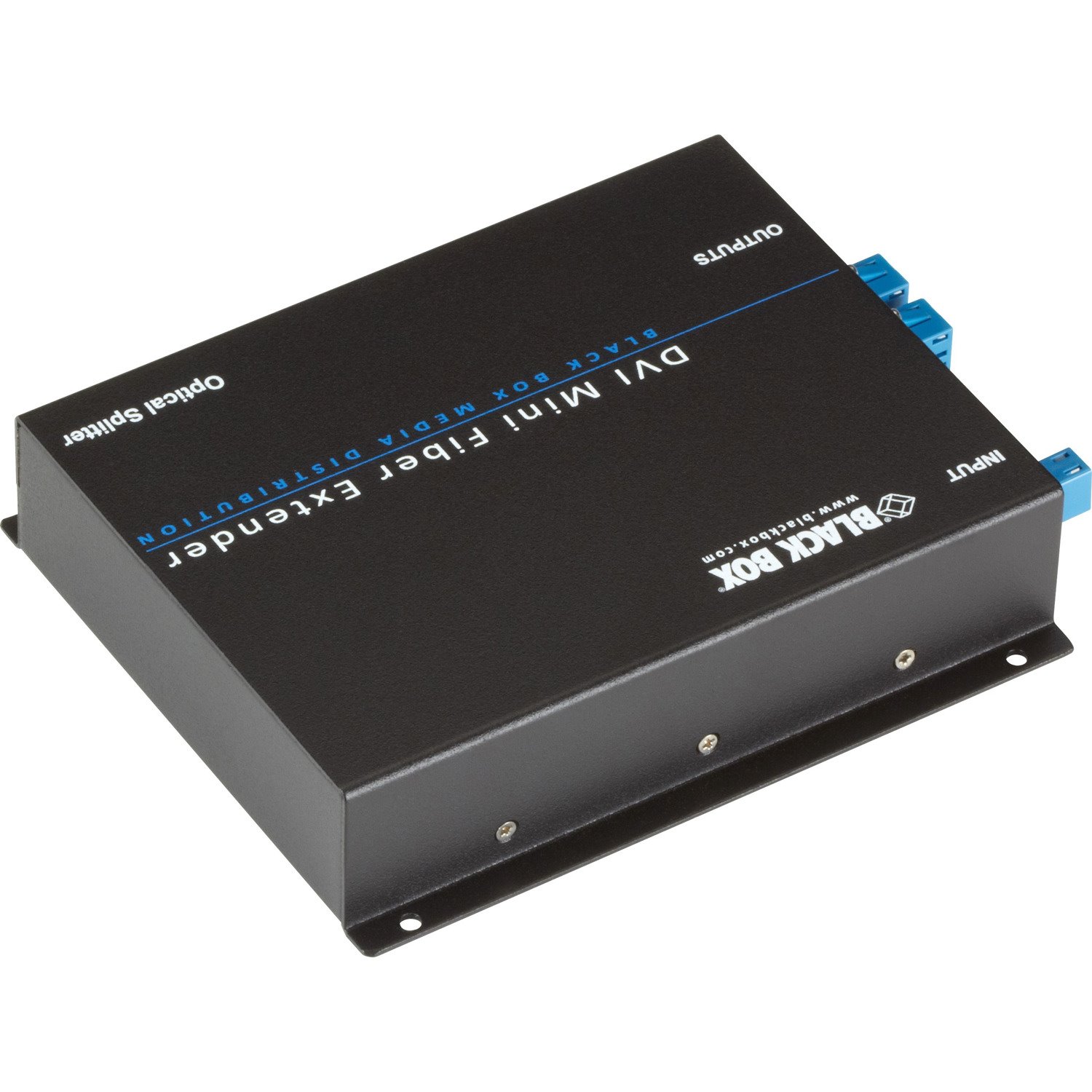 Black Box 4-Port Optical Splitter for AVX-DVI-FO-MINI Extender Kit