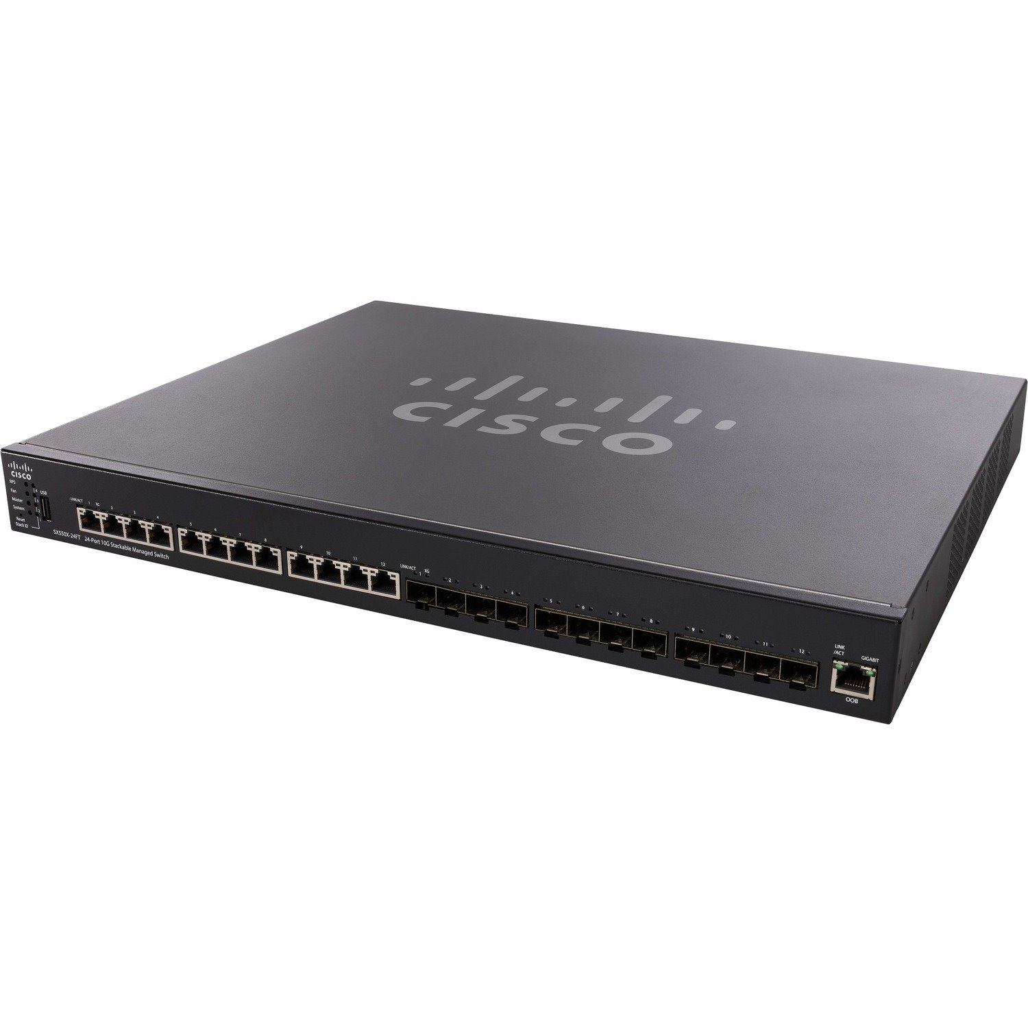 Cisco 550X SX550X-24FT 24 Ports Manageable Ethernet Switch