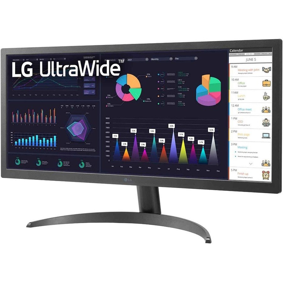 LG Ultrawide 26WQ500-B 26" Class UW-UXGA LCD Monitor - 21:9