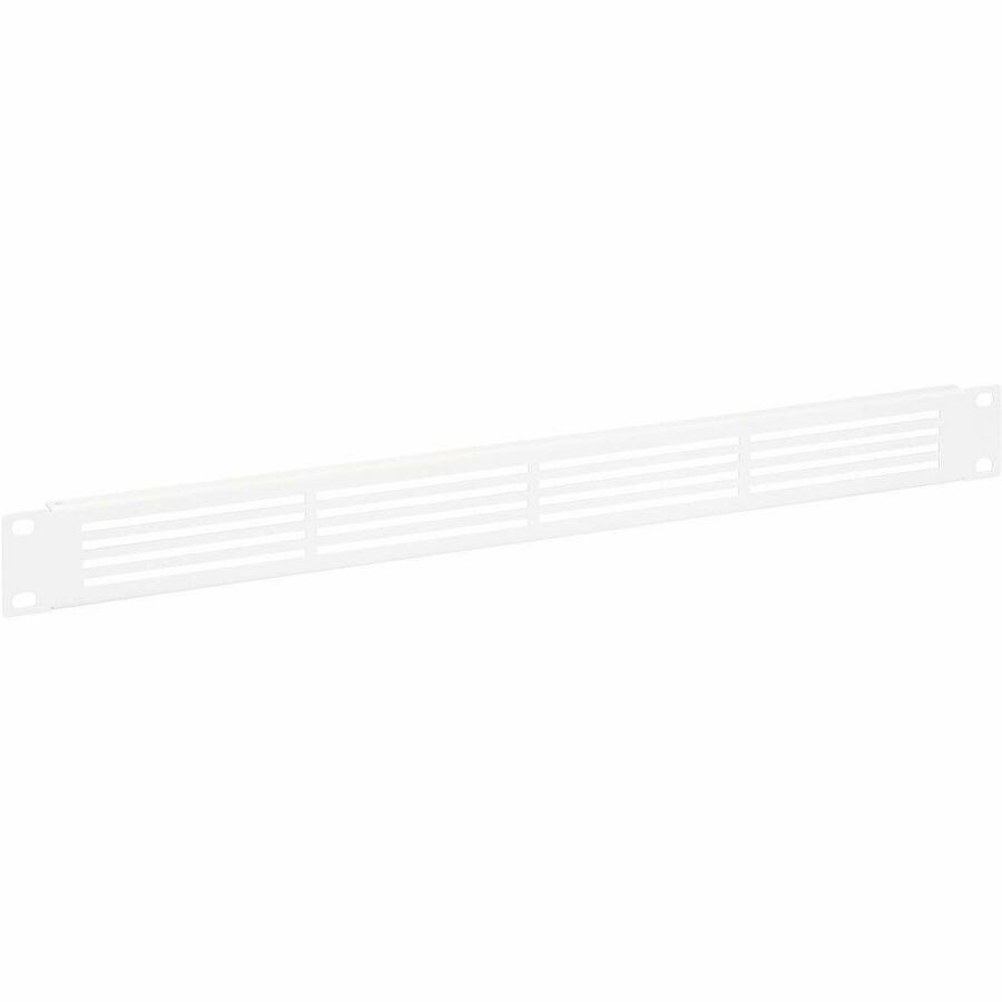 RACKMOUNT.IT 1U Ventilated Blind Plate - White