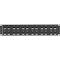 Black Box CAT6 Surge-Protected Patch Panel - 2U, 24-Port