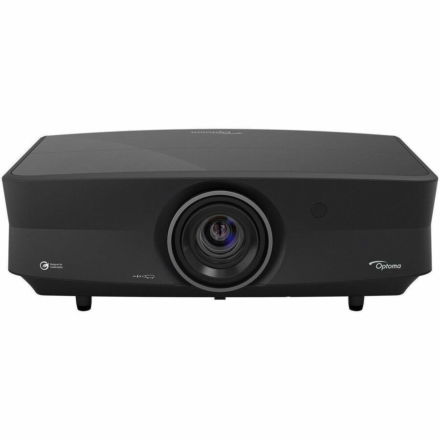 Optoma Black Chassis, 4K Uhd 3840X2160, 4500 Lumens, 2,800,000:1 Contrast, Dual Laser L