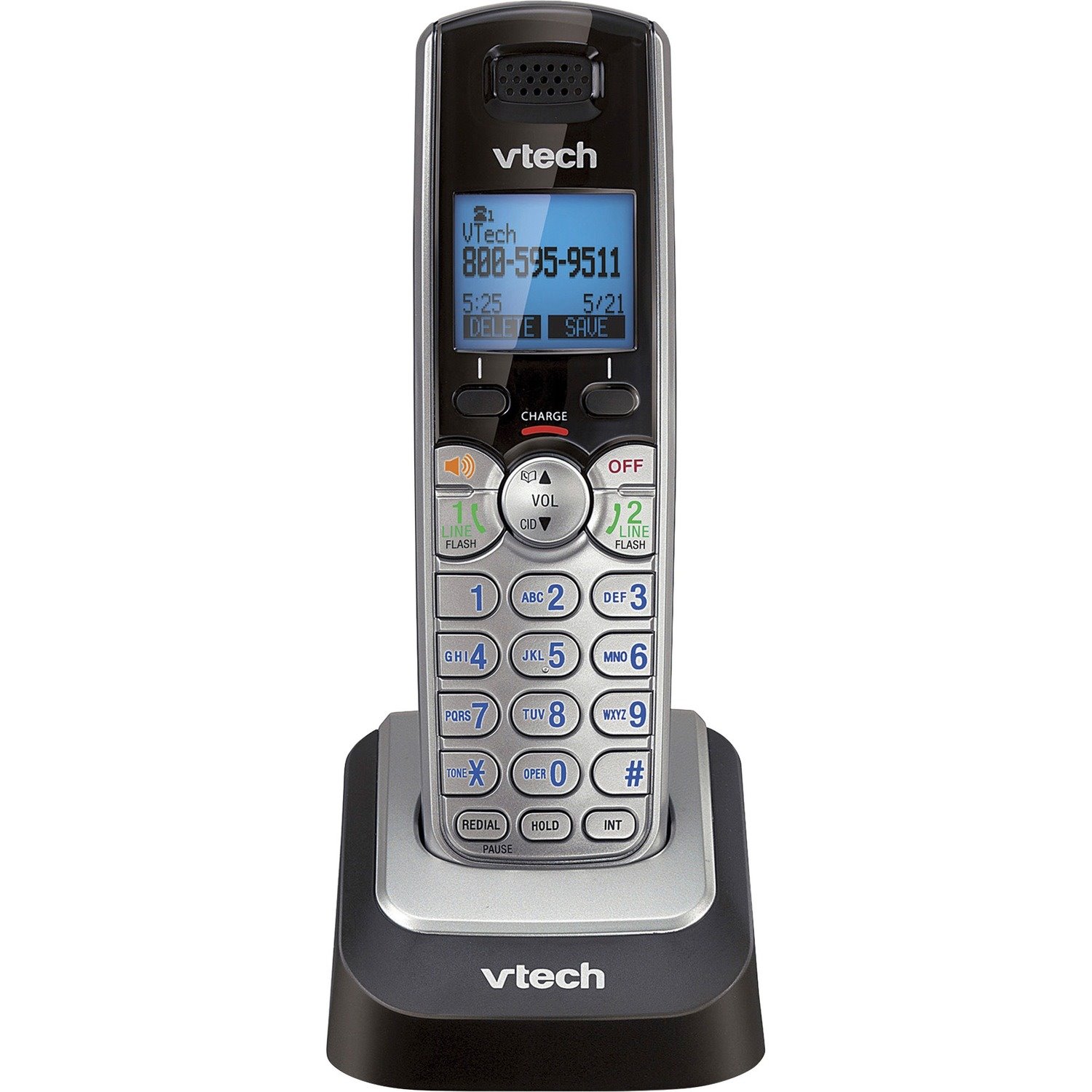 VTech DS6101 Accessory Handset, Silver