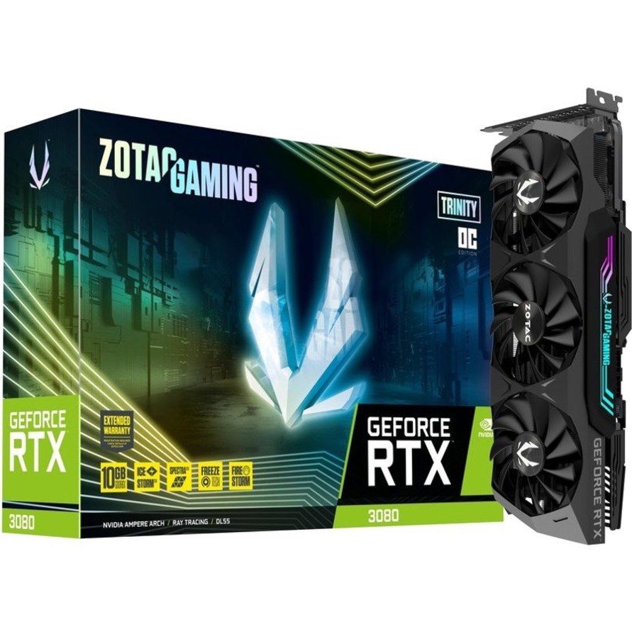 Zotac NVIDIA GeForce RTX 3080 Graphic Card - 10 GB GDDR6X