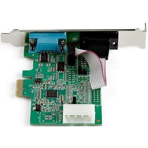 StarTech.com 2-Port PCI Express RS232 Serial Adapter Card - 16950 UART