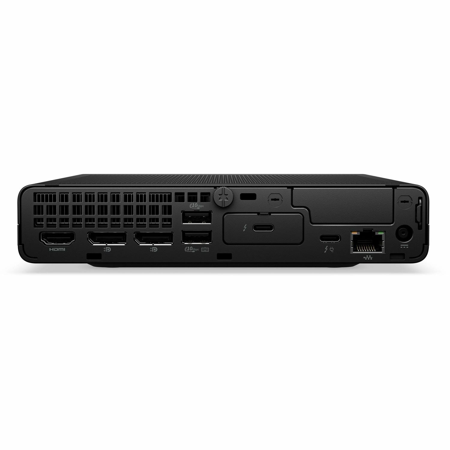 HP EliteDesk 8 G2i Desktop Computer - Intel Core Ultra 7 Series 3 366H - vPro Technology - 16 GB - 512 GB PCI Express NVMe 5.0 SSD - Mini PC - Jack Black
