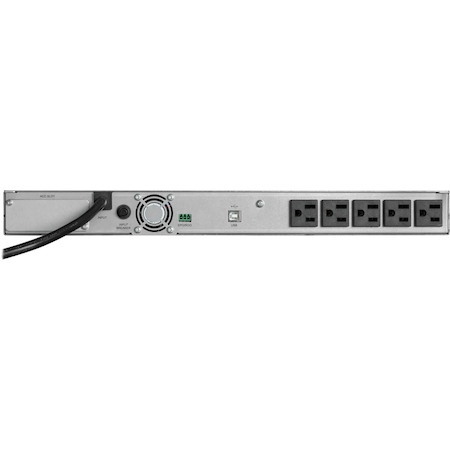 Eaton Tripp Lite Series SmartPro 1440VA 1100W Line-Interactive Sine Wave UPS, AVR, 120V, 5 Outlets, Network Card Option, LCD, USB, 1U Rack/Tower