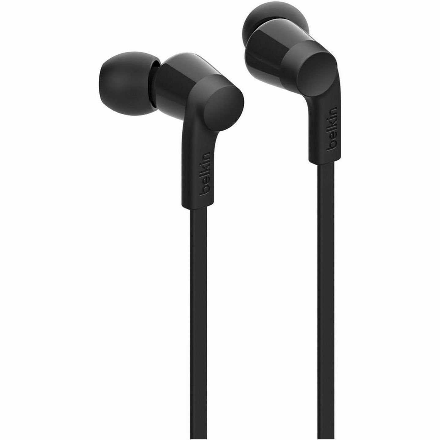 Belkin SOUNDFORM Wired Earbud Stereo Earset - Black