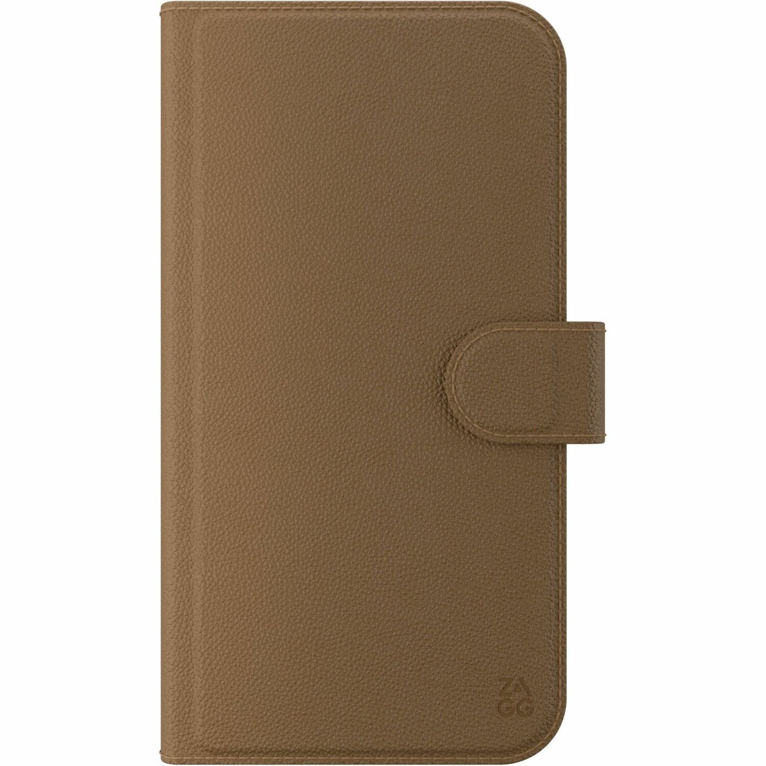 Zagg iPhone 15/14/13 Wallet Cover - Brown ** New Retail **