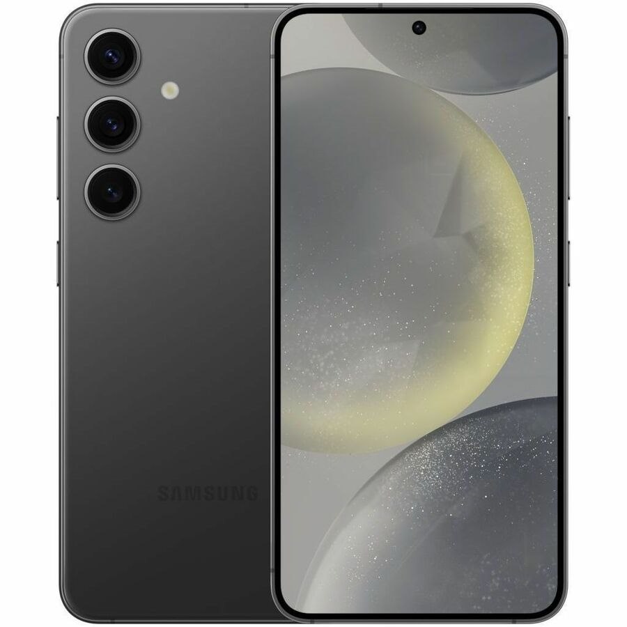 Samsung Galaxy S24 Enterprise Edition SM-S921B/DS 128 GB Smartphone - 15.7 cm (6.2") Dynamic AMOLED 2X Full HD Plus 2340 x 1080 - Deca-core (Cortex X4Single-core (1 Core) 3.20 GHz + Cortex A720 Dual-core (2 Core) 2.90 GHz + Cortex A720 Triple-core (3 Core) 2.60 GHz + Cortex A520 Quad-Core (4 Core) 1.95 GHz) - 8 GB RAM - Android 14 - 5G - Onyx Black