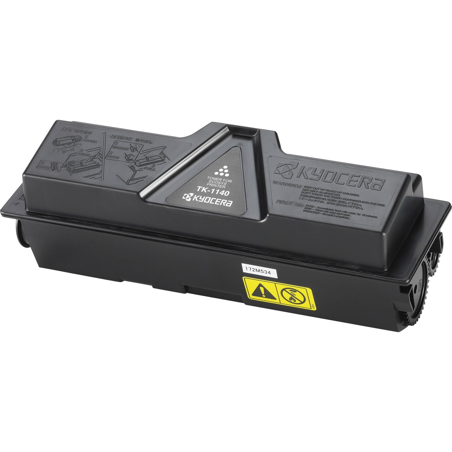 Kyocera TK-1140 Original Laser Toner Cartridge - Black Pack