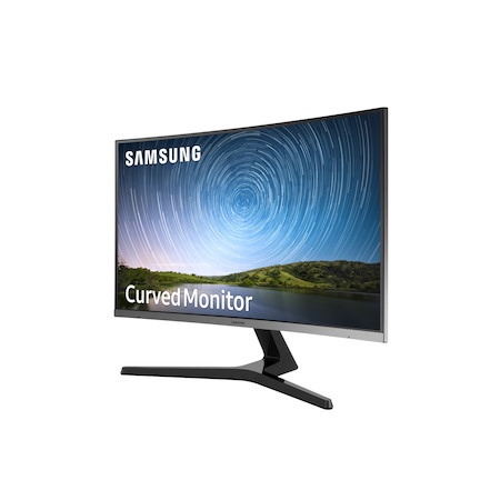 Samsung LC27R500FHEXXY 27" Class Full HD Curved Screen LCD Monitor - 16:9 - Dark Blue, Grey