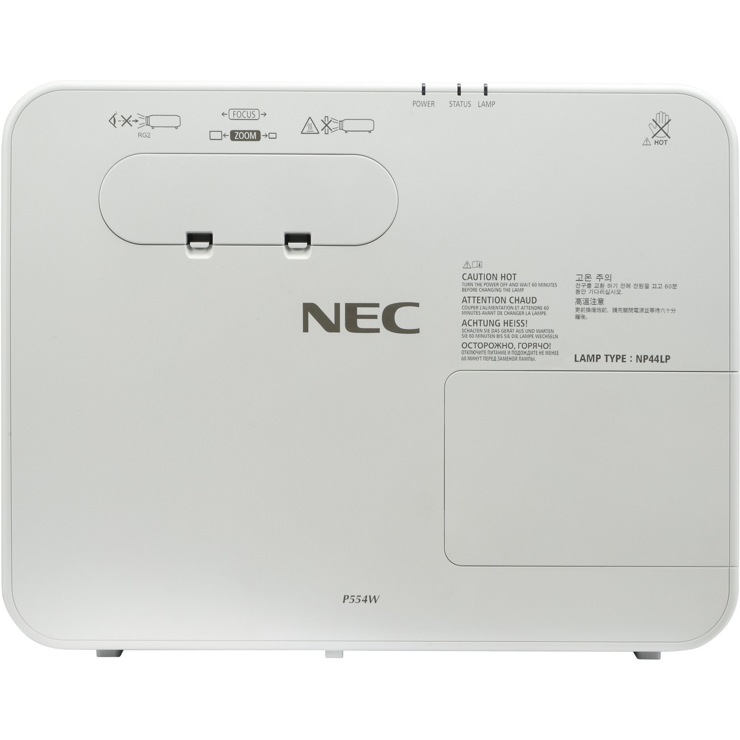 Nec Wxga LCD Proj 5500L Vga 20K:1