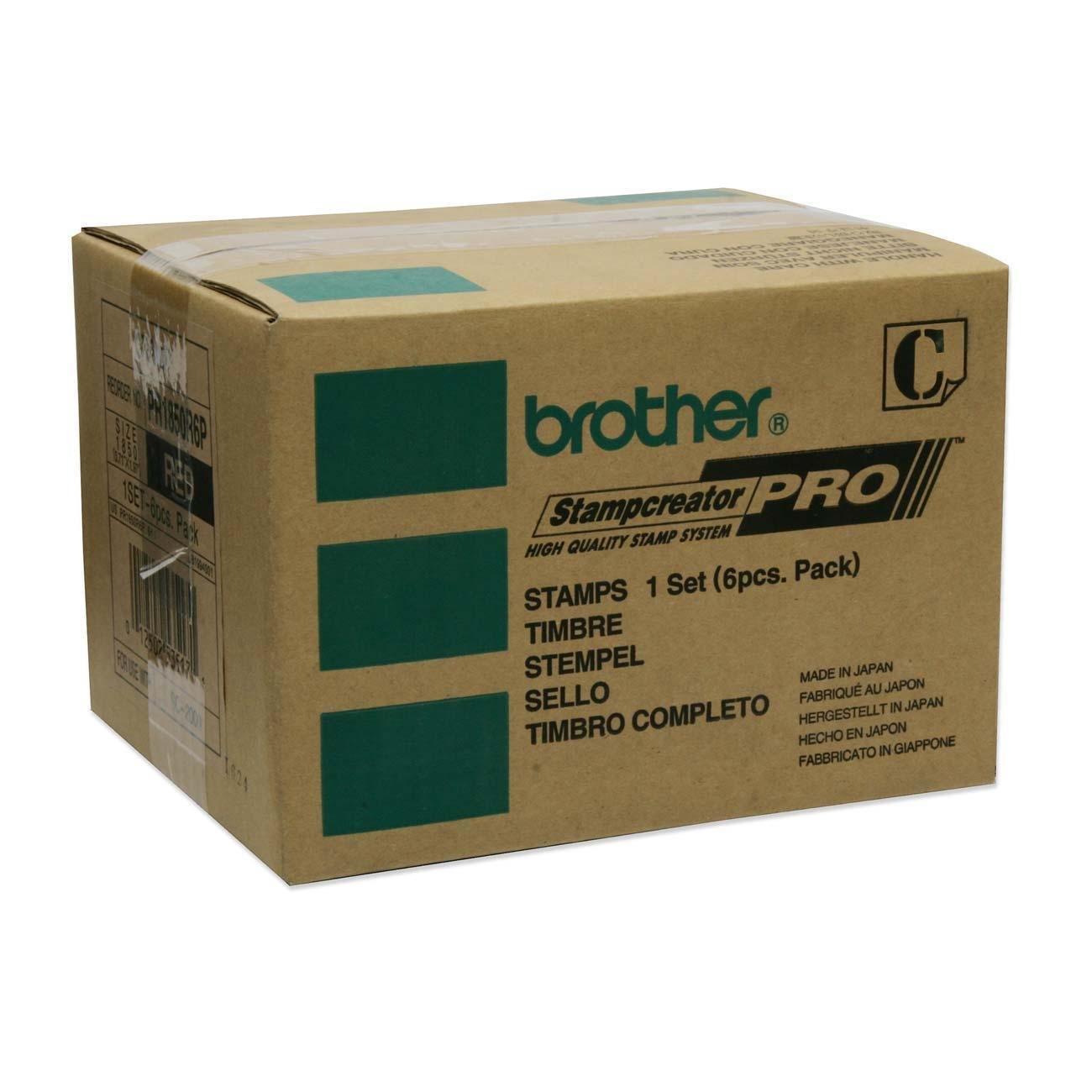 Brother 18 X 50MM Red (Box Of 6) With 8 X Id Labels