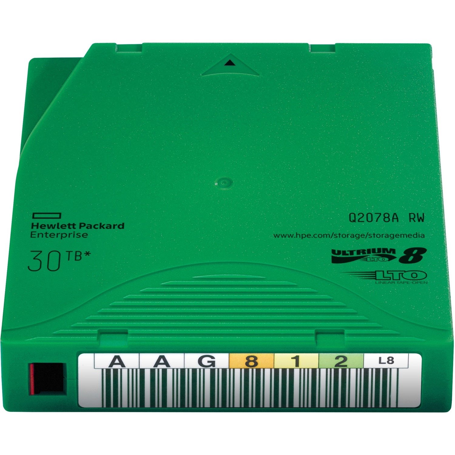 HPE Data Cartridge LTO-8 - Rewritable - Labeled - 1 Pack