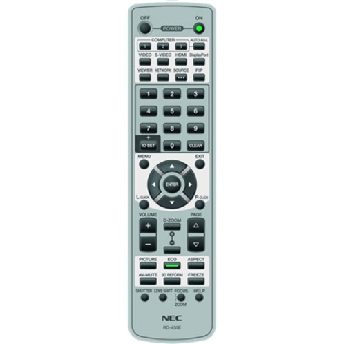 Nec Replacement Remote FR Np-Pa500x