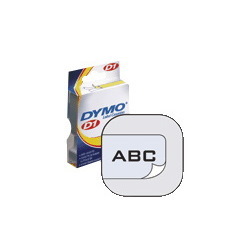 Dymo Tape D1 6MMX7M BLK/CLR