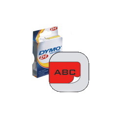 Dymo Tape D1 19MMX7M Blk/Red