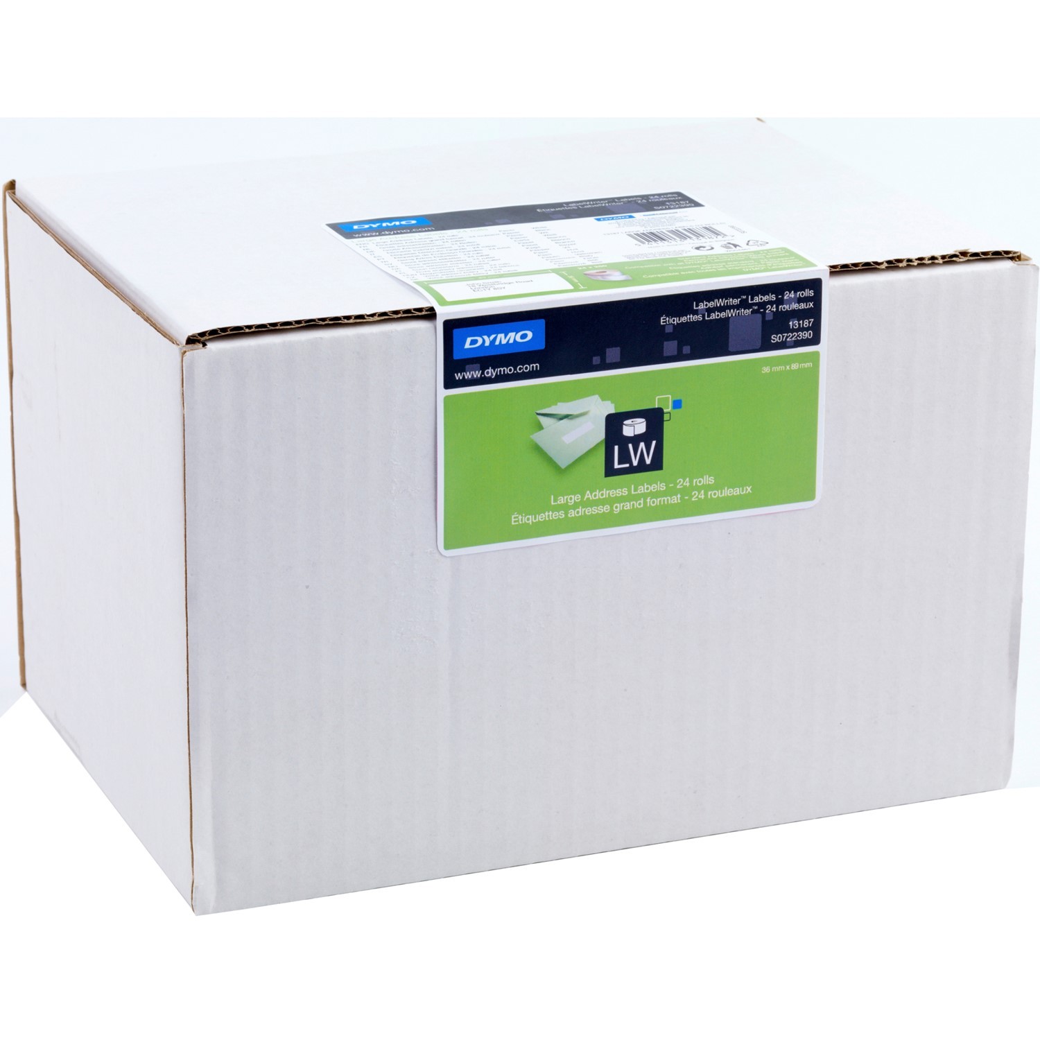 Dymo LW Lg Adrs Label Bulk 24