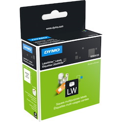 Dymo LW 25MM X 25MM White