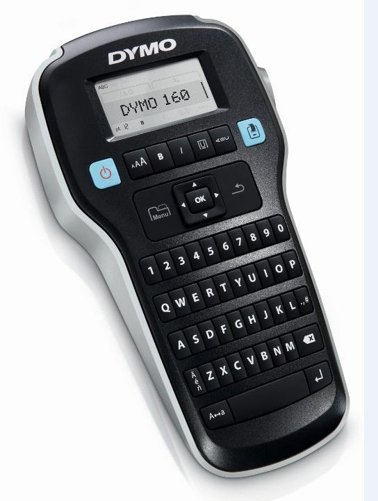 Dymo LabelManager 160P Portable Lable Maker With Qwerty Keyboard. Edit With One-Touch Fast-Formatting Keys. Create Labels With 6 Font Sizes, 8 Text Styles, 4 Boxes Plus Underline, 228 Symbols & CL