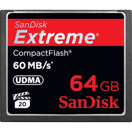 SanDisk Extreme 64 GB CompactFlash