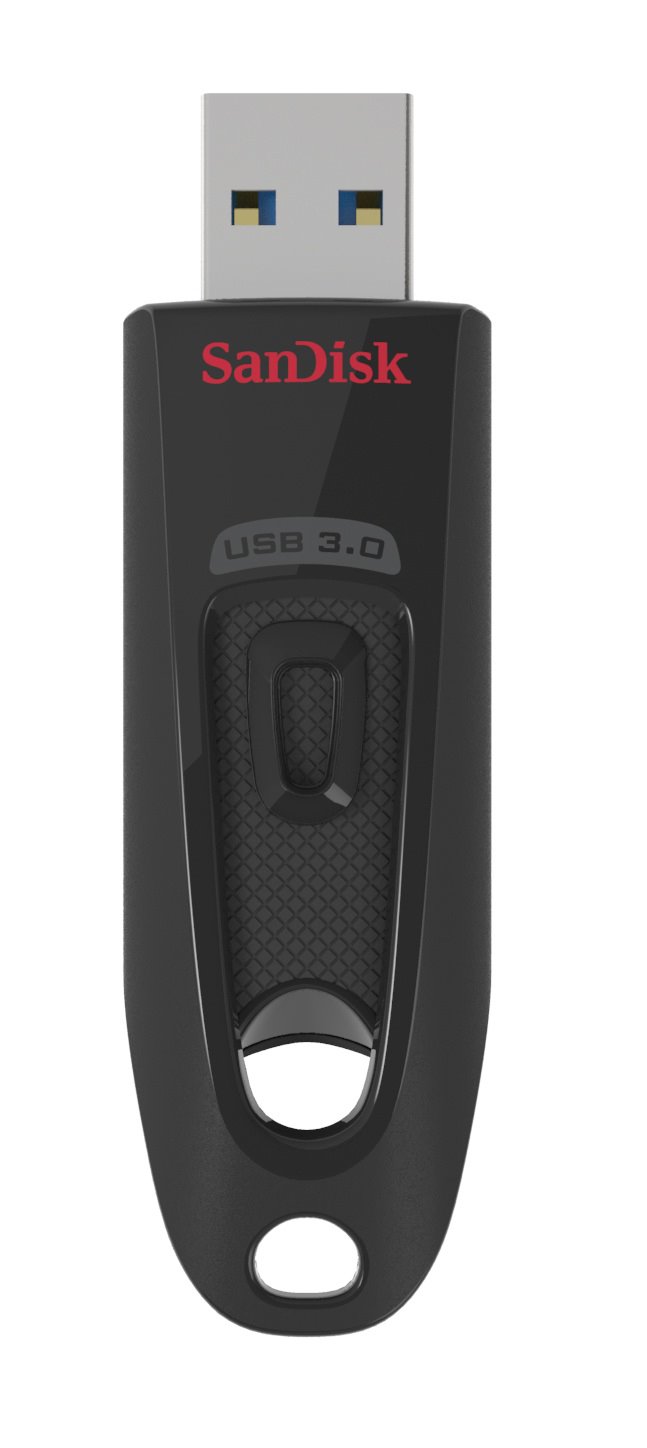 SanDisk Ultra 16 GB USB 3.0 Flash Drive - Black