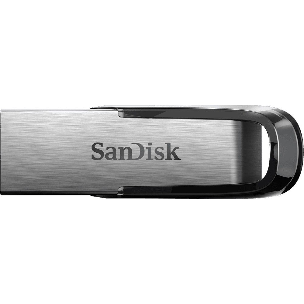 SanDisk Ultra Flair 32 GB USB 3.0 Flash Drive - Metallic - 128-bit AES