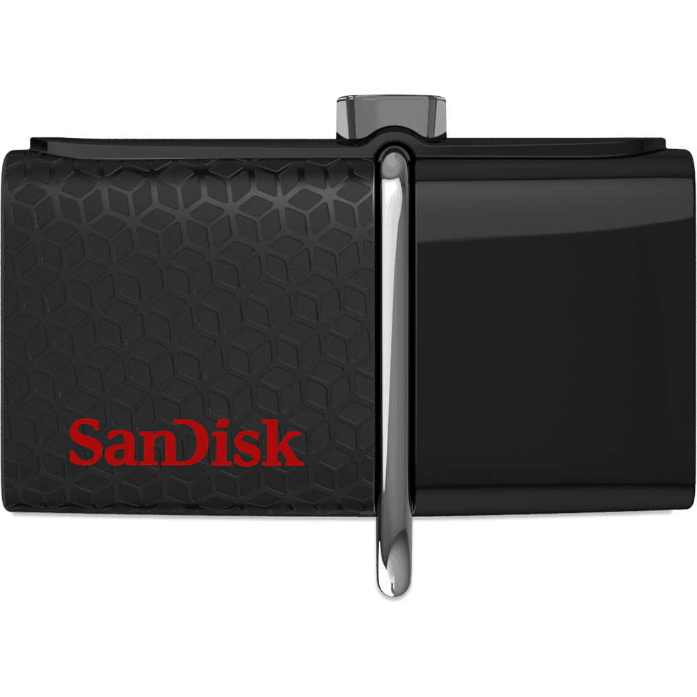 SanDisk Ultra Dual 64 GB USB 3.0 Flash Drive - Black