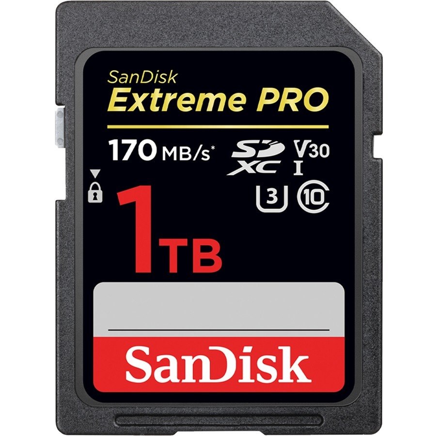 SanDisk Extreme PRO 1 TB Class 10/UHS-I (U3) SDXC