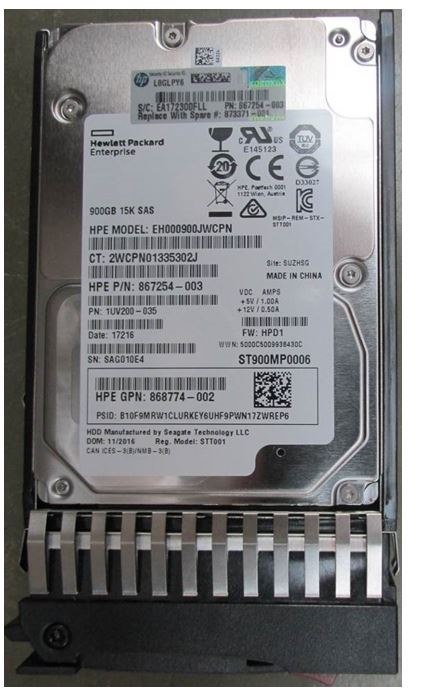 HPE 900 GB Hard Drive - 2.5" Internal - SAS (12Gb/s SAS)