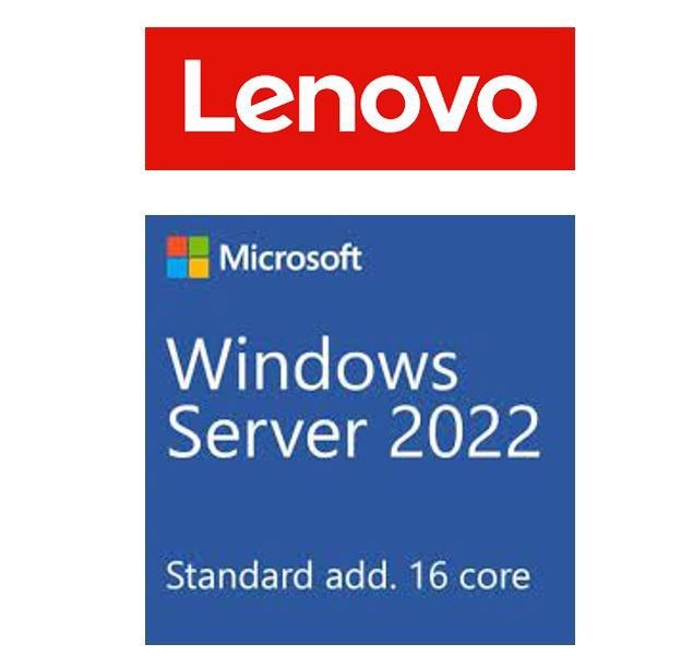 Lenovo Windows Server 2022 Standard - License - 16 Additional Core