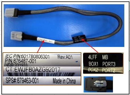 HPE SATA Data Transfer Cable for Server