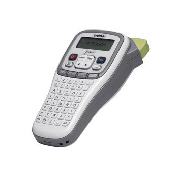 Brother White,Gray Accent Handheld Labeller, 3.5-12MM Tze Tape Model