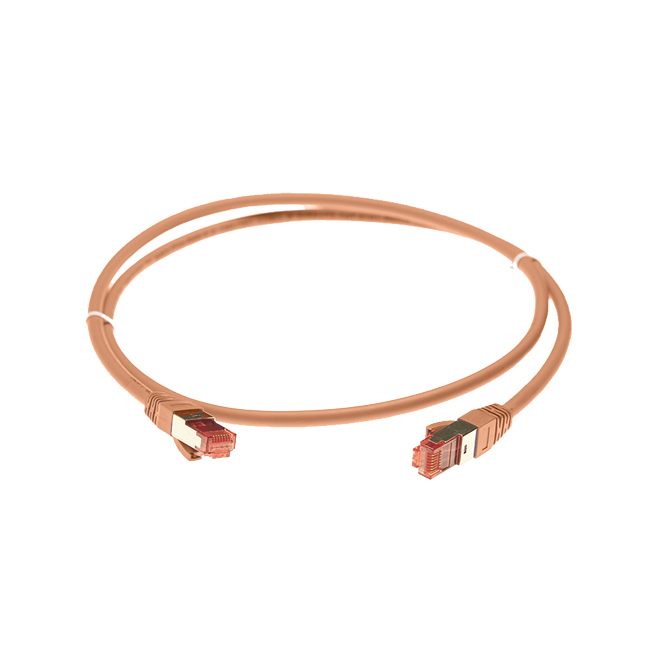 4Cabling 10M Cat 6A S/FTP LSZH Ethernet Network Cable. Orange