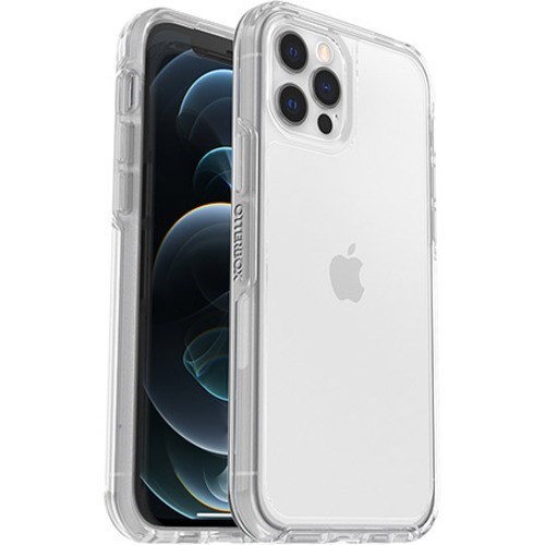 OtterBox Symmetry Case for Apple iPhone 12, iPhone 12 Pro Smartphone - Clear