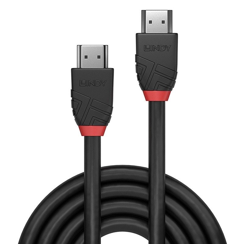 Lindy 5M High Speed Hdmi Cable Black Line, 4K, 18Gbps