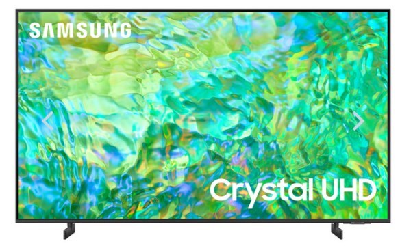 Samsung 50" CU8000 Crystal UHD 4K Smart TV (2023)