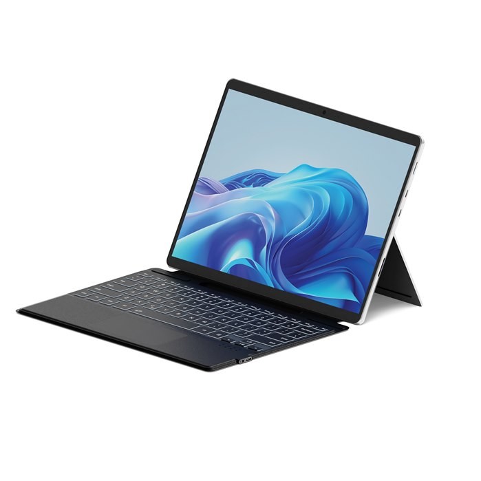 Cygnett Microsoft Surface Pro 11/Surface Pro 10/Surface Pro 9/Surface Pro 8 Magnetic Keyboard - Black(CY5341CKBCA)Pen Slot,2 Years Warranty