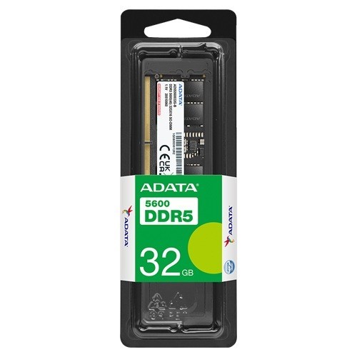 Adata 32GB DDR5 Notebook Memory, 5600MHz, Sodimm, Life WTY