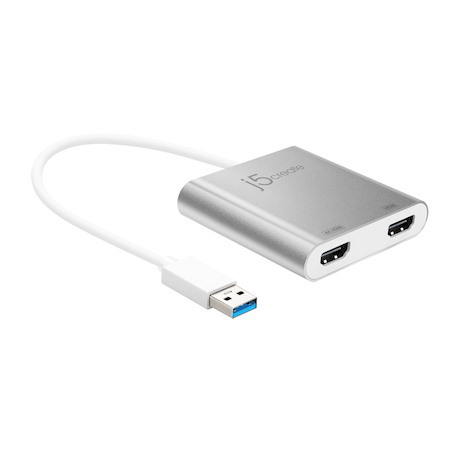 J5create Usb 3.0 To Dual Hdmi Multi-Monitor Adapter