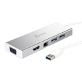 J5create Usb3.0 Mini Dock Hdmi &Amp; Vga Dual Display/Gigabit Ethernet/USB Hub