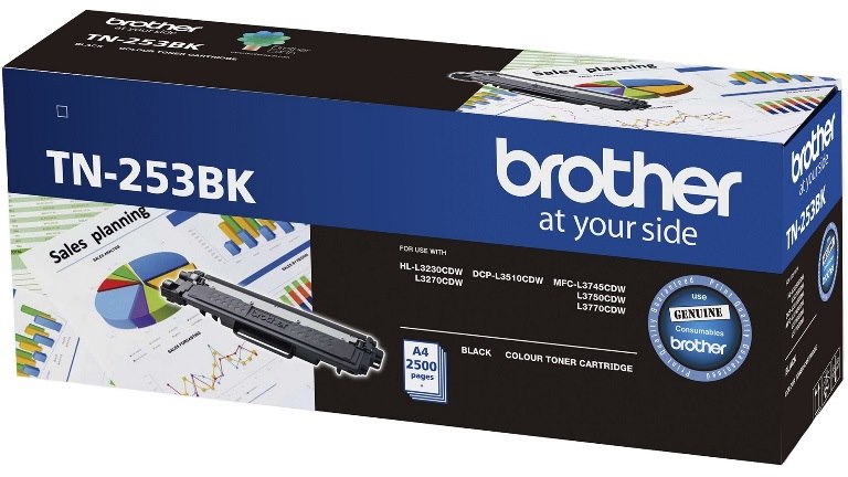 Brother TN253 Black Toner Cart