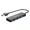 Simplecom CH342 Usb 3.0 SuperSpeed 4 Port Hub For Notebooks