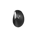 Rapoo Ev250 Ergonomic Vertical Wireless Mouse 6 Buttons 800/1200/1600 Dpi Optical Silent Click Mice - Black (Renamed From MV20)