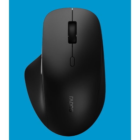 Rapoo M50 Plus Black Wireless Optical Mouse -4-Speed Preset Dpi -Wireless 2.4G Transmission